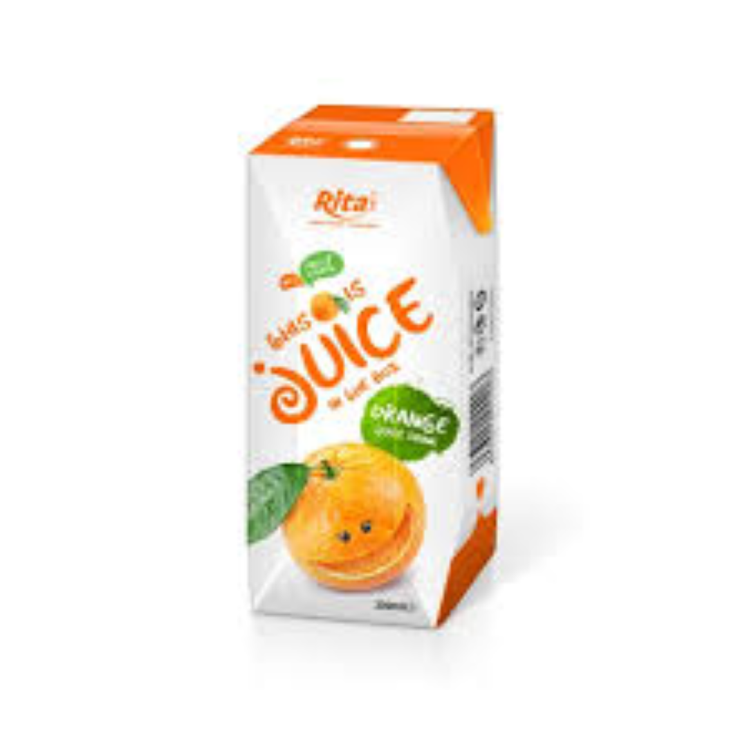 FRUITVILLE ORANGE(TETRA) 250ML